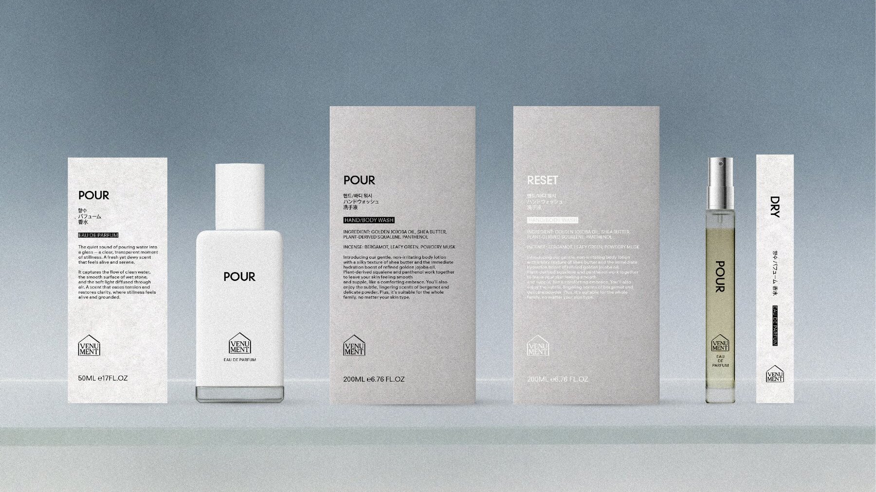 VENUMENT packaging system